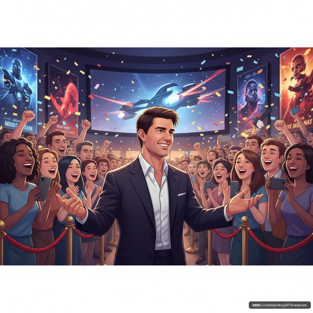 世界杯投注 - 汤姆·克鲁斯现身影院支持《使命召唤8》首映，亲自与影迷互动引 配图1